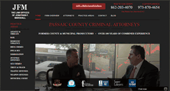 Desktop Screenshot of passaiccountycriminallawyers.com